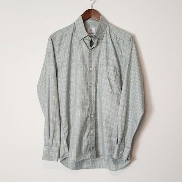 David Donahue Men's Button-down Shirt Size Medium
